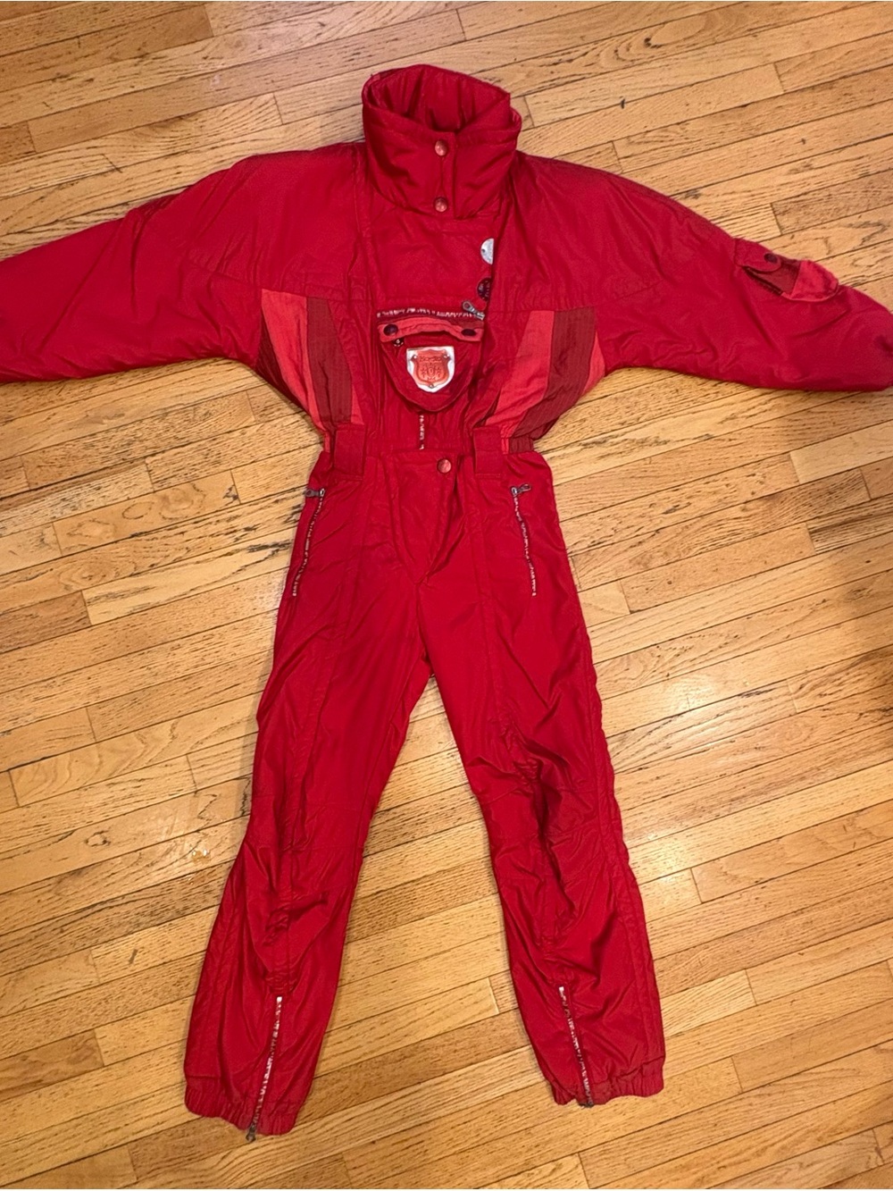 Kaelin Vintage 80’s/90’s red skisuit